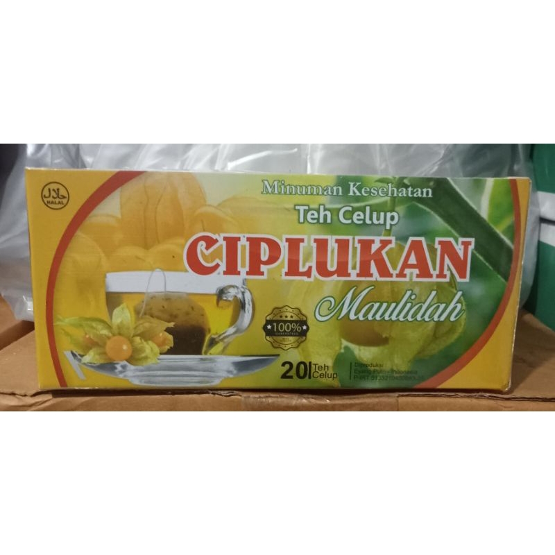 

Minuman Kesehatan Teh Celup Daun Ciplukan//Obat Herbal Teh Celup Daun/Batang Ciplukan Isi 20 Pcs Kantong Teh Celup