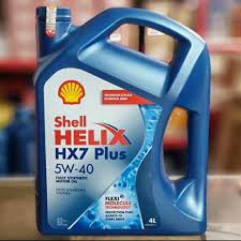 Oli Shell Helix Hx7 plus 10W-40 - 4L Original