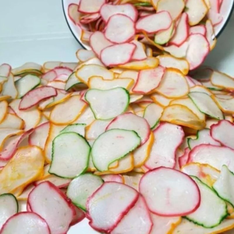 

kerupuk bawang warna warni mentah 500gr
