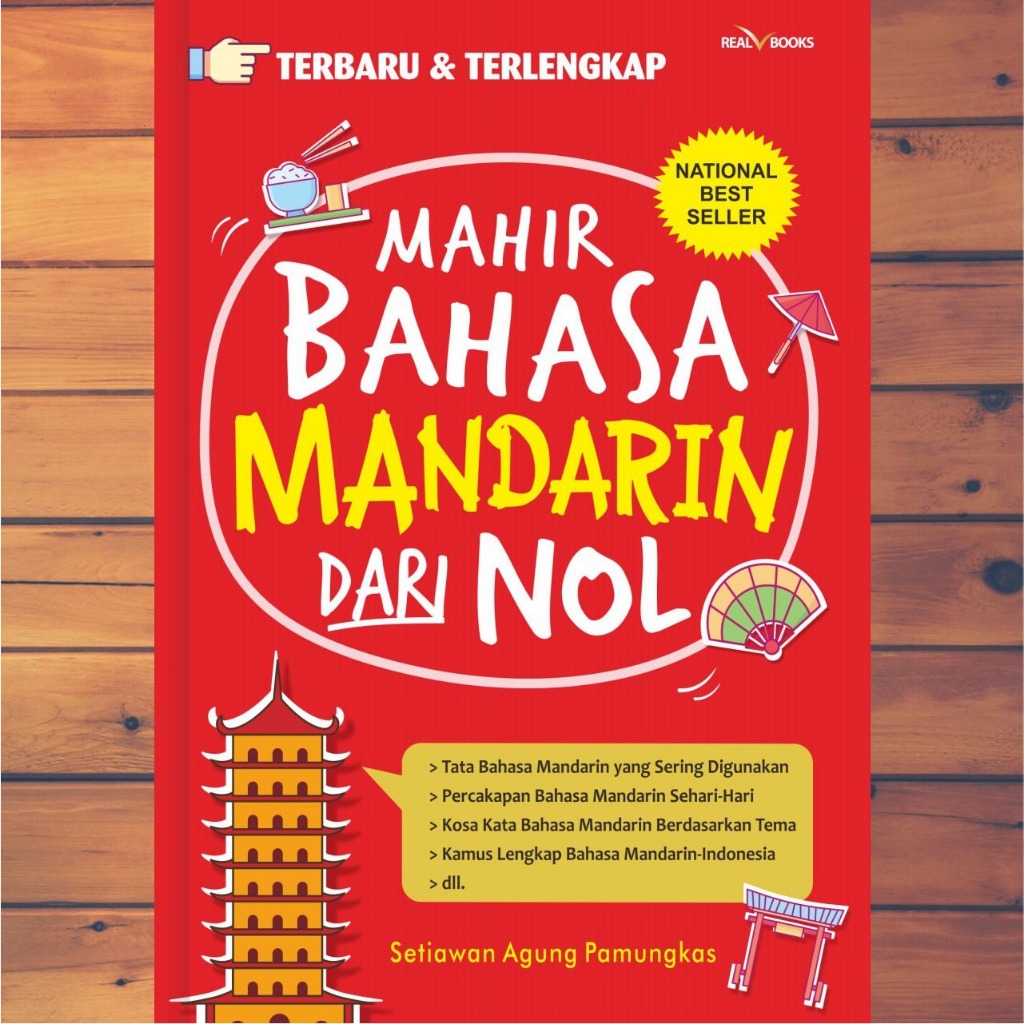 Buku Bahasa Mandarin - Mahir Bahasa Mandarin dari Nol; Terbaru Terlengkap Best Seller