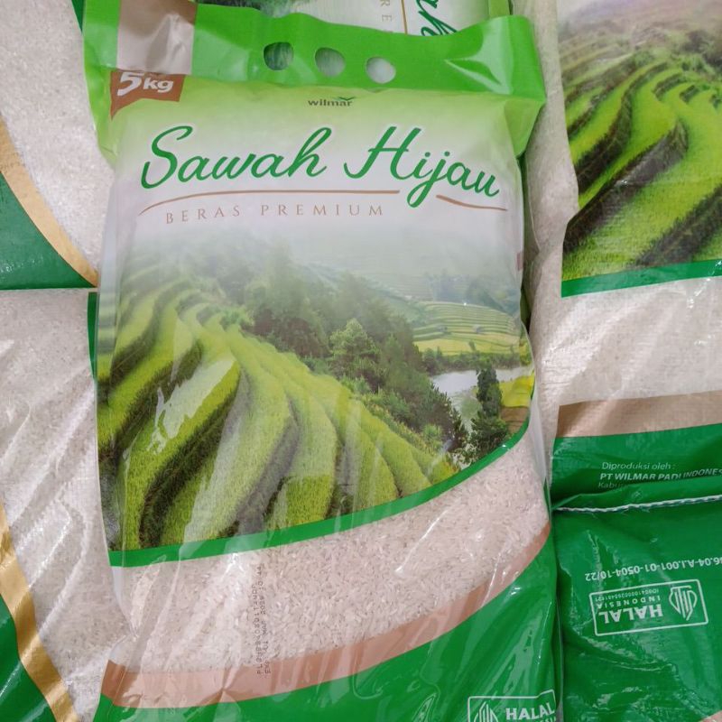 

beras sawah hijau 5 kg