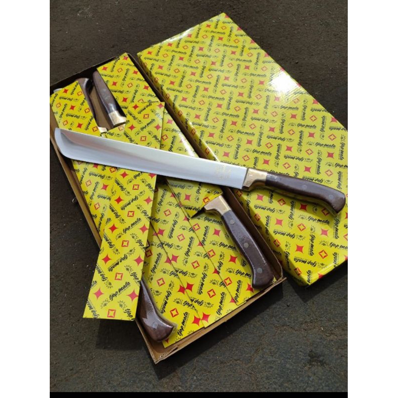 Golok sembelih daging tjapmata stainless