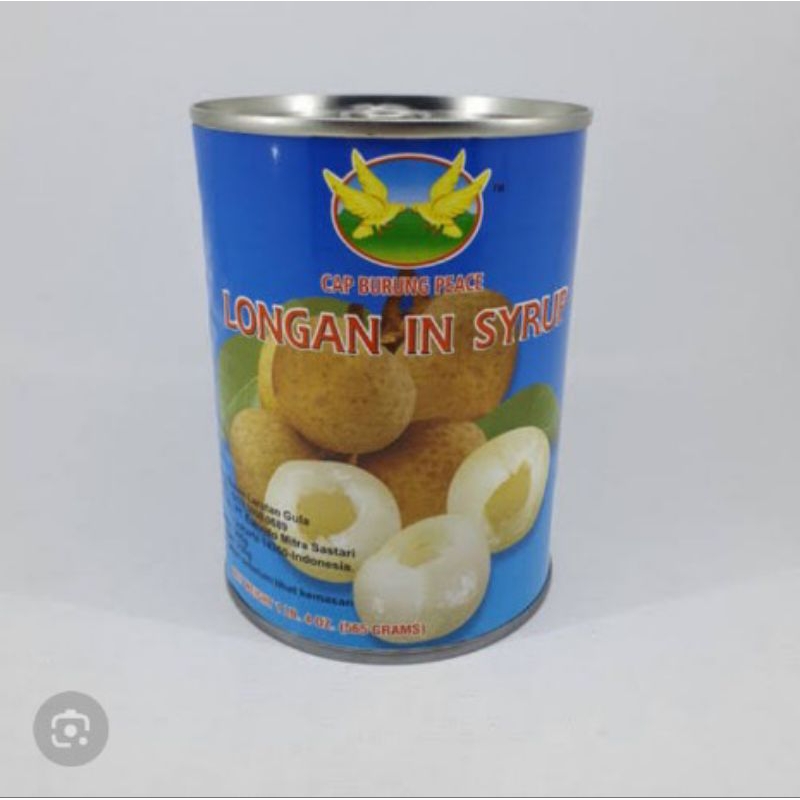 

LONGAN IN SYRUP CAP BURUNG PEACE 565G