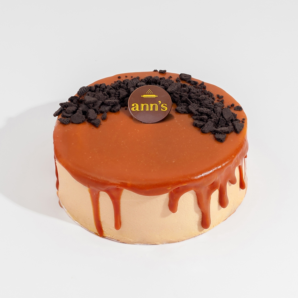 

Ann's - Chocolate Salted Caramel Fudge - Birthday Cake / Kue - Round 20 cm