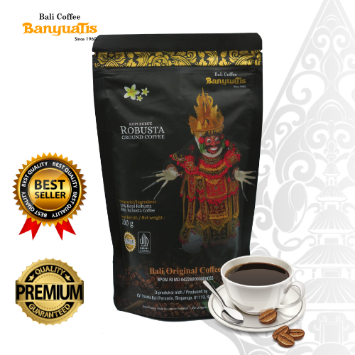 

Kopi Bali Banyuatis Robusta Ground Coffee Super Premium 200 gr