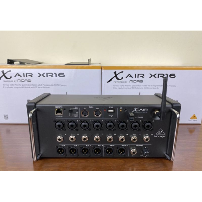Mixer Audio Digital Behringer X16 X Air X16 X 16 XR16 XR-16 XR 16 X Air16  Air BM 16 Chanel Digital 