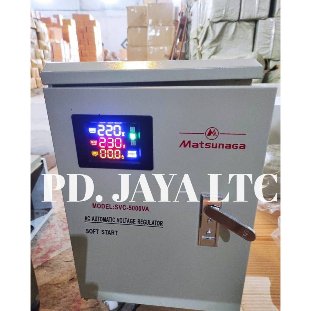 Matsunaga Stabilizer 5000W - Matsunaga SVC-5000VA Digital