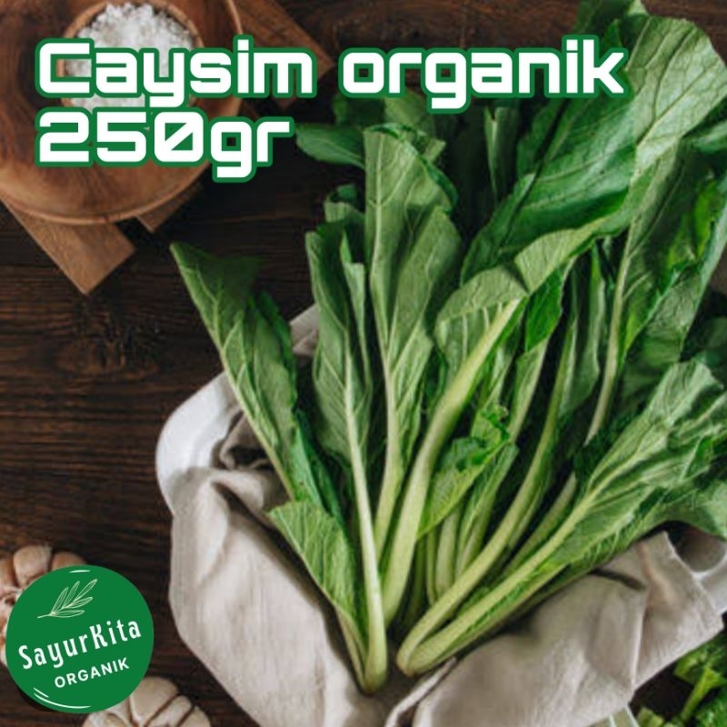 

Caisim Organik (Bebas Pestisida) 250gr / 1kg