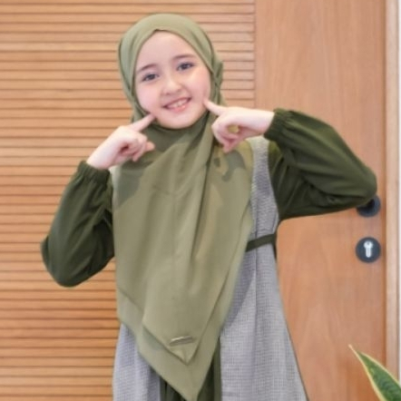YASMEERA - Khimar Alisha Kids by YASMEERA - Jilbab Anak Yasmeera / Kerudung Pasangan Sarimbit Yasmee