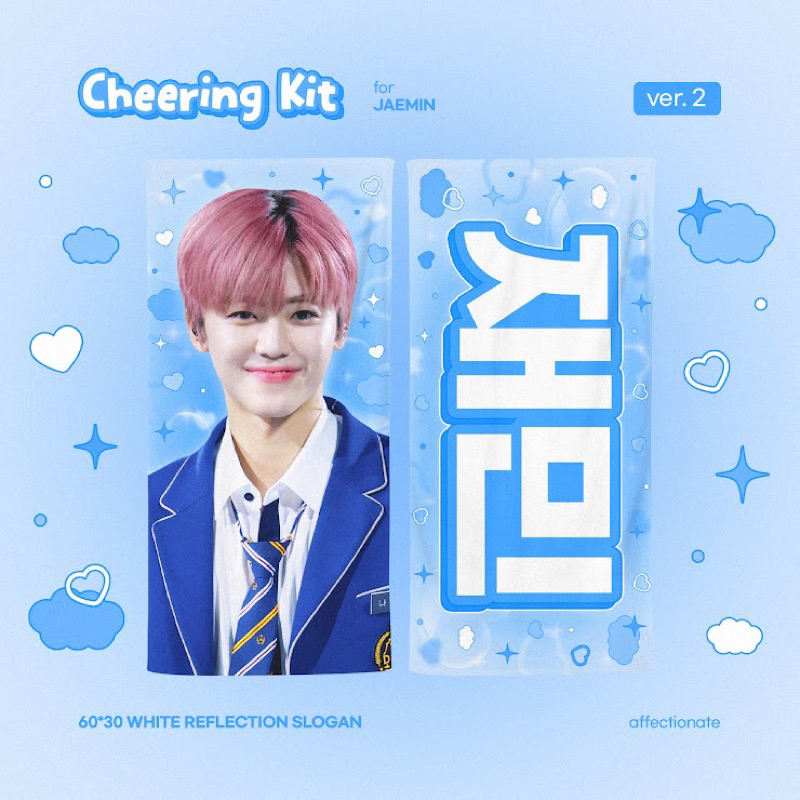 [PRE ORDER] SLOGAN UCHIWA JAEMIN NCT DREAM CHEERING KIT BY @jaemin0_0813 OFFICIAL MURAH DP RENDAH