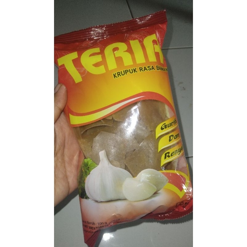 

KERUPUK BAWANG TERIA ECER