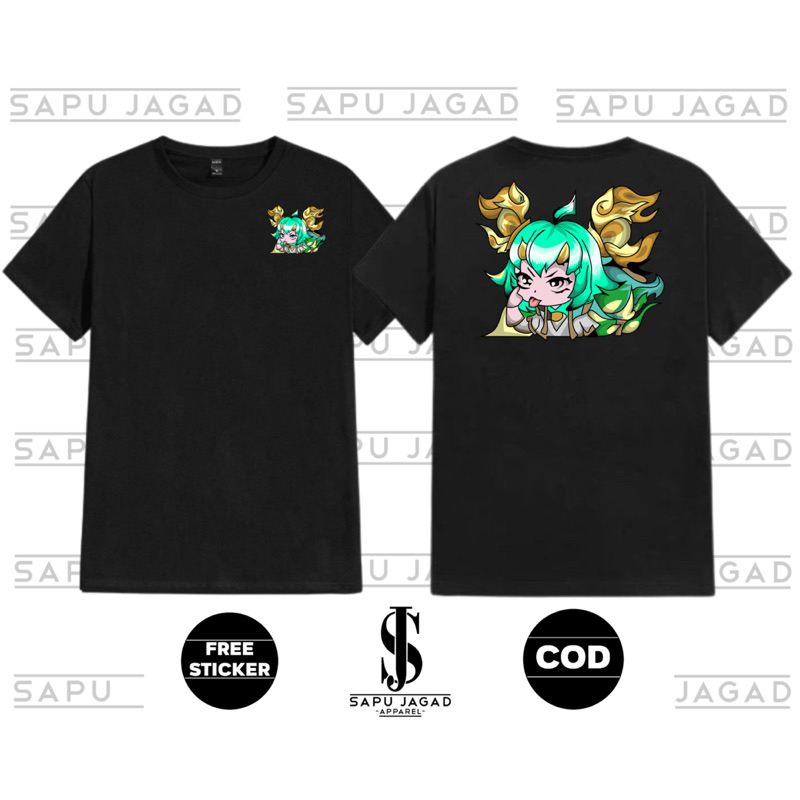 Kaos Emote Mobile Legends Nana Free Stiker