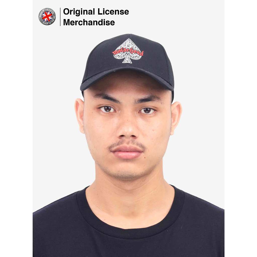 Topi Hat Baseball Cap Pria Wanita Dewasa Katun Bordir Import Premium Band Musik MOTORHEAD Original A