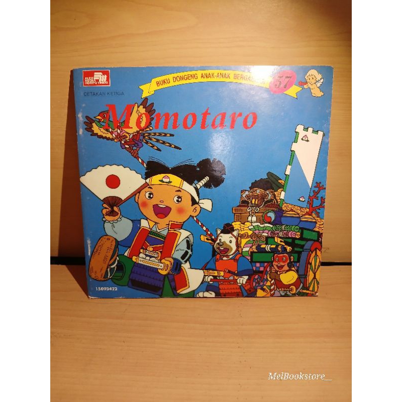 [Original] Buku Dongeng Anak Anak Bergambar | Shogo Hirata - Momotaro (Preloved)