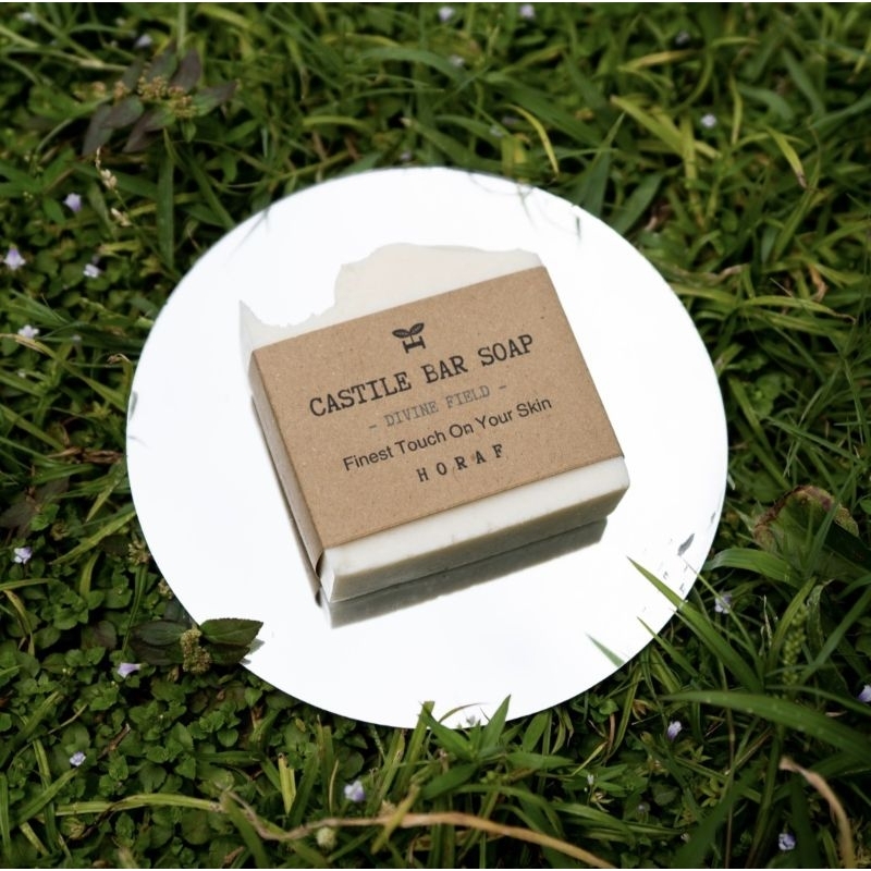 HORAF Castile Bar Soap - Divine Field / Sabun Batangan Castile Alami