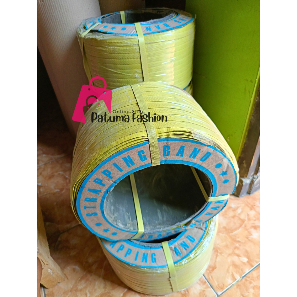 

Strapping Band Tali Packing 15mm Warna Kuning