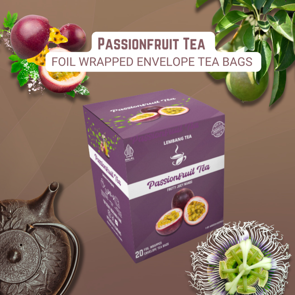 

LEMBANG TEA - Passionfruit Tea (Teh Markisa) Kemasan Dalam Amplop