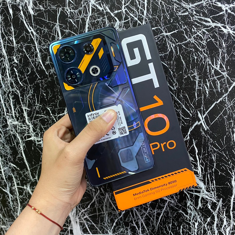 Infinix GT 10 Pro 8/256gb second bekas pakai normal fullset ori