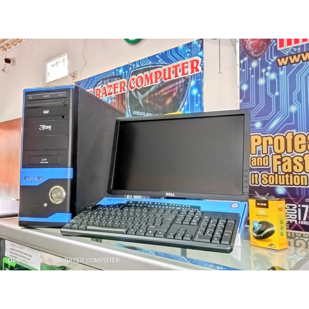 Komputer PC Fullset Core i5 Ddr3 SSD HDD