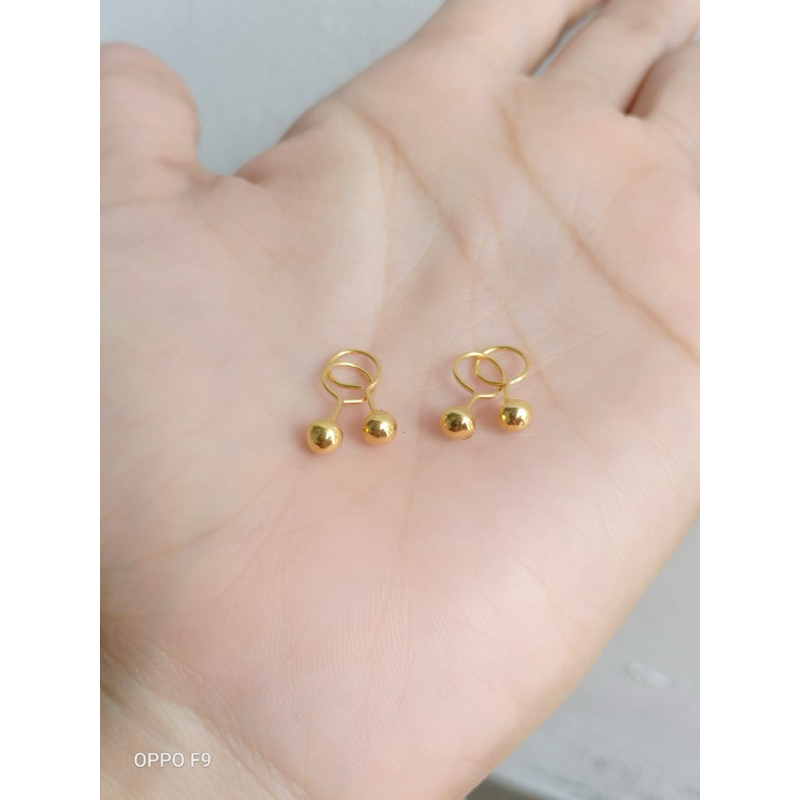 anting bayi toge