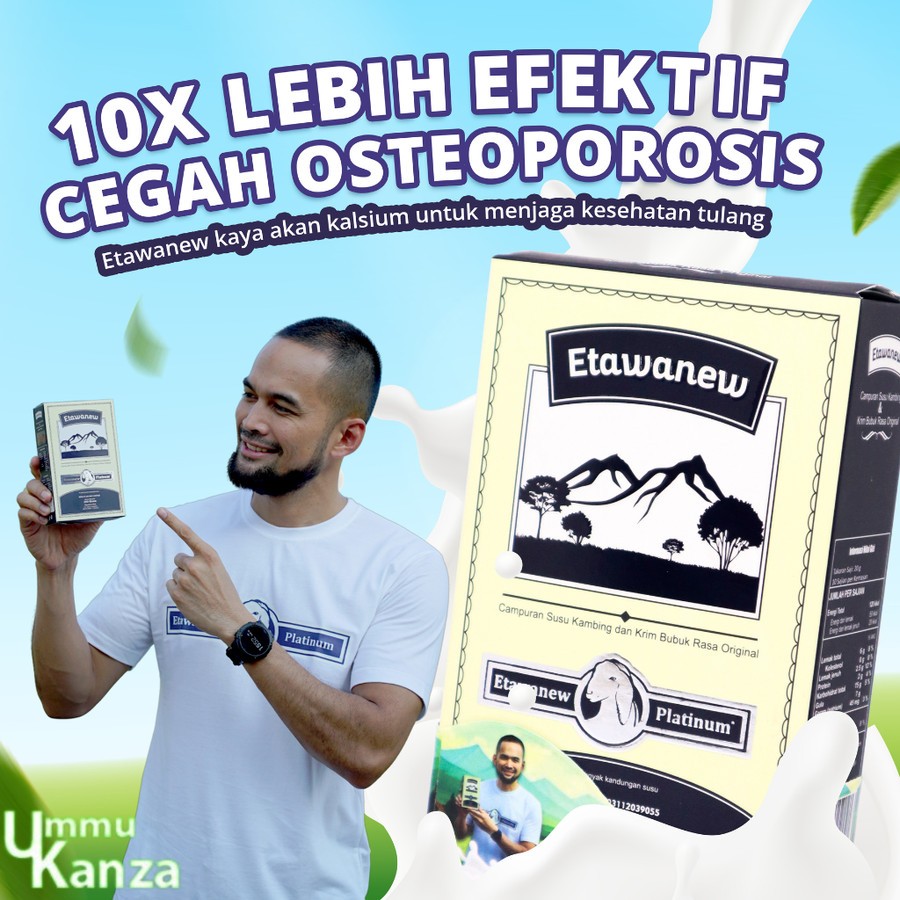 

Etawanew Platinum Lebih Cepat Atasi Masalah Pernafasan & Nyeri Sendi SUSU ANTI ALERGI ANAK DEWASA