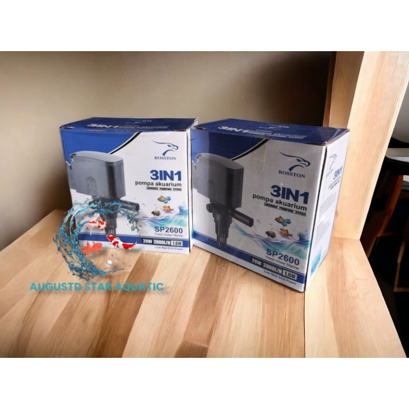 ROSSTON SP2600 POMPA CELUP AQUARIUM POWER HEAD ROSSTON SP-2600