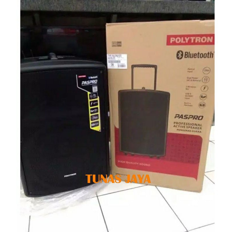 SPEAKER PORTABLE POLYTRON PASPRO15F3 SPEAKER PASPRO 15F3 ORIGINAL