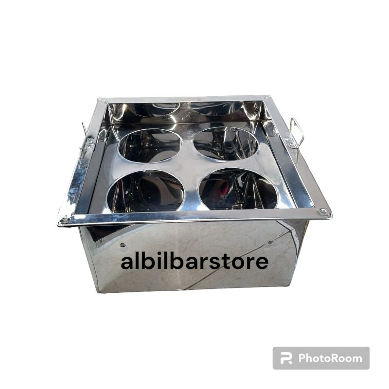 Dandang Mie Ayam 4 Lubang /Dandang Mie Kocok / Panci Mie Ayam