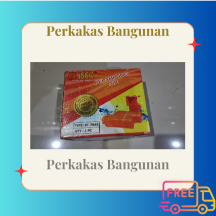 Pelampung Tandon Air Otomatis ISCO/Pelampung Tangki Toren Water SC70/Kran Otomatis Keran Tandon Air 