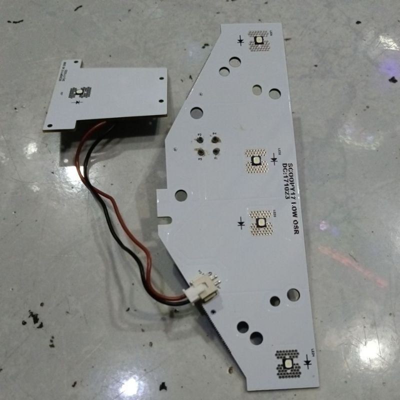 pcb lampu led scoopy esp Th 2016 s/d 2019  jauh dekat
