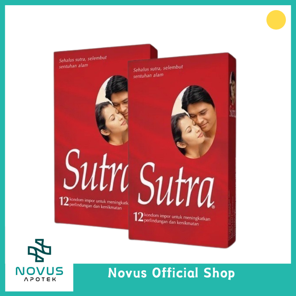 SUTRA Kondom Merah Classic isi 12 - Pengaman / kondom sutra merah