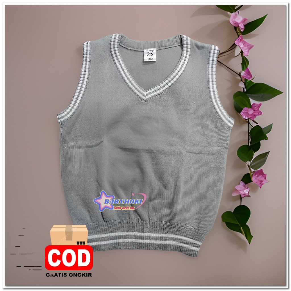 Babyhoki Rompi Rajut Vest Knit Anak Laki Laki Perempuan