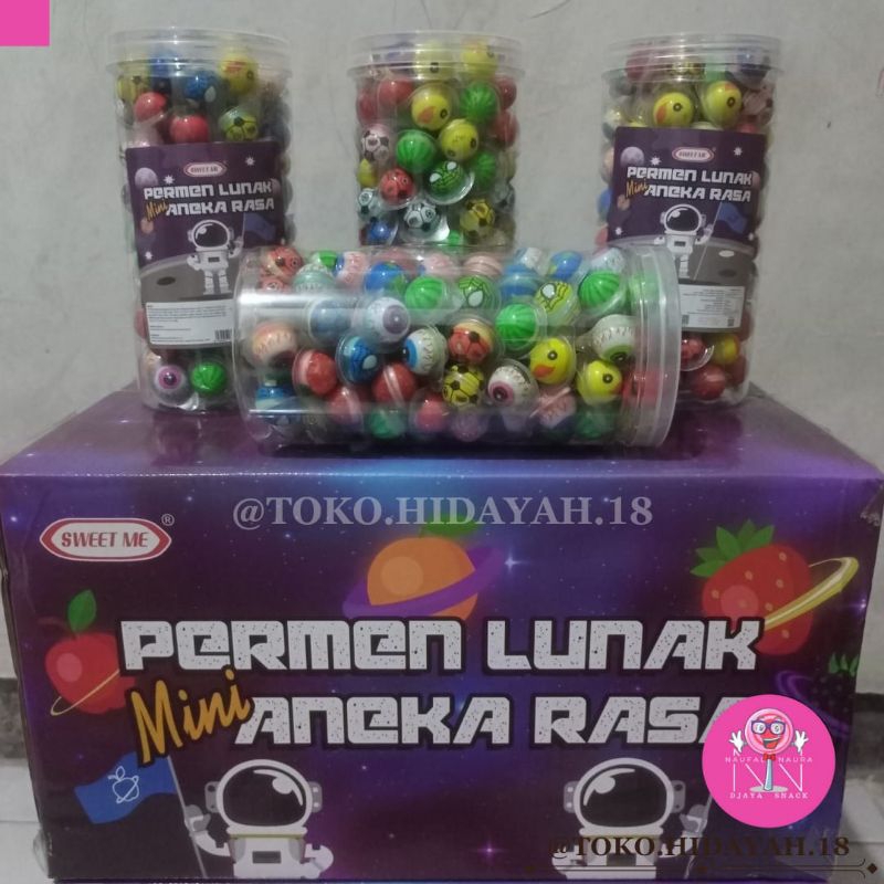 

Permen Lunak Mini Aneka Rasa Isi 120 Pcs