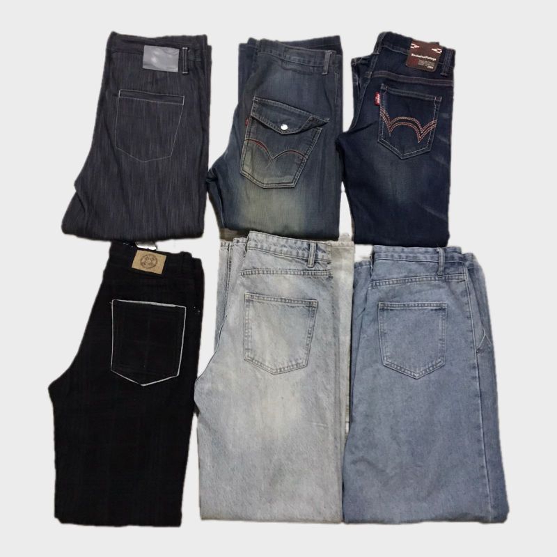 Celana Jeans Pria, Baggy, Denim, Promo Only!