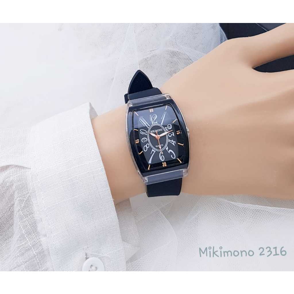 BestSeller Jam Tangan Wanita Mikimono Analog Original Watch 2316 Free Box & Baterai Cadangan