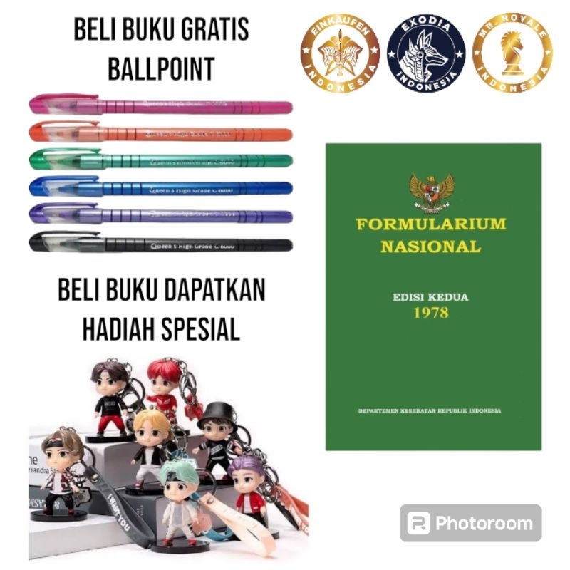 [ORIGINAL] Fornas Formularium Nasional Edisi Kedua Tahun 1978 Edisi 2 Terbaru & Terlaris