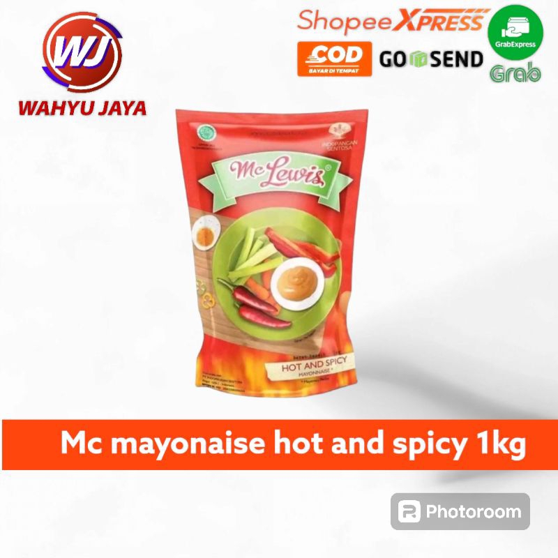 

mc lewis mayonaise hot and spicy 1kg