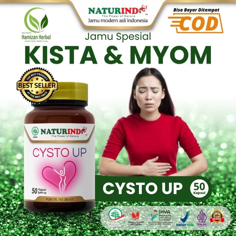 Obat Kista dan Miom Herbal Obat Kista Bartholin Kista Coklat Obat Kista Endometriosis Ampuh CYSTO UP