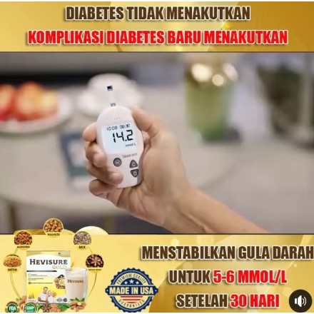 

PROMO SALE !!! HEVISURE GOLD MILK SUSU OBAT DIABETES KENCING MANIS KADAR GULA RENDAH