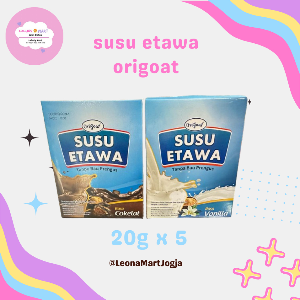 

Susu Etawa Origoat Susu Kambing siap saji 100 gr