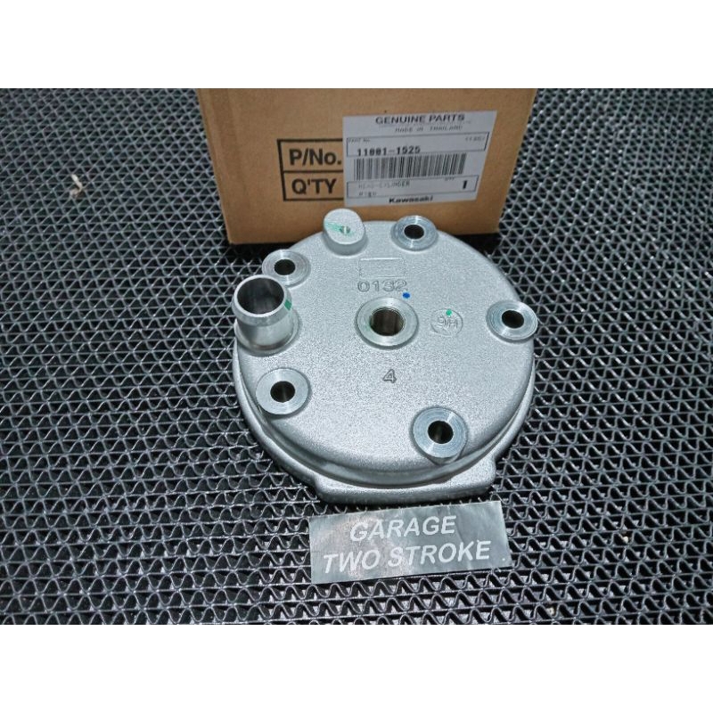 HEAD BLOK HED BLOK SILVER NINJA MADE IN THAILAND ORIGINAL KAWASAKI PART 11001-1525