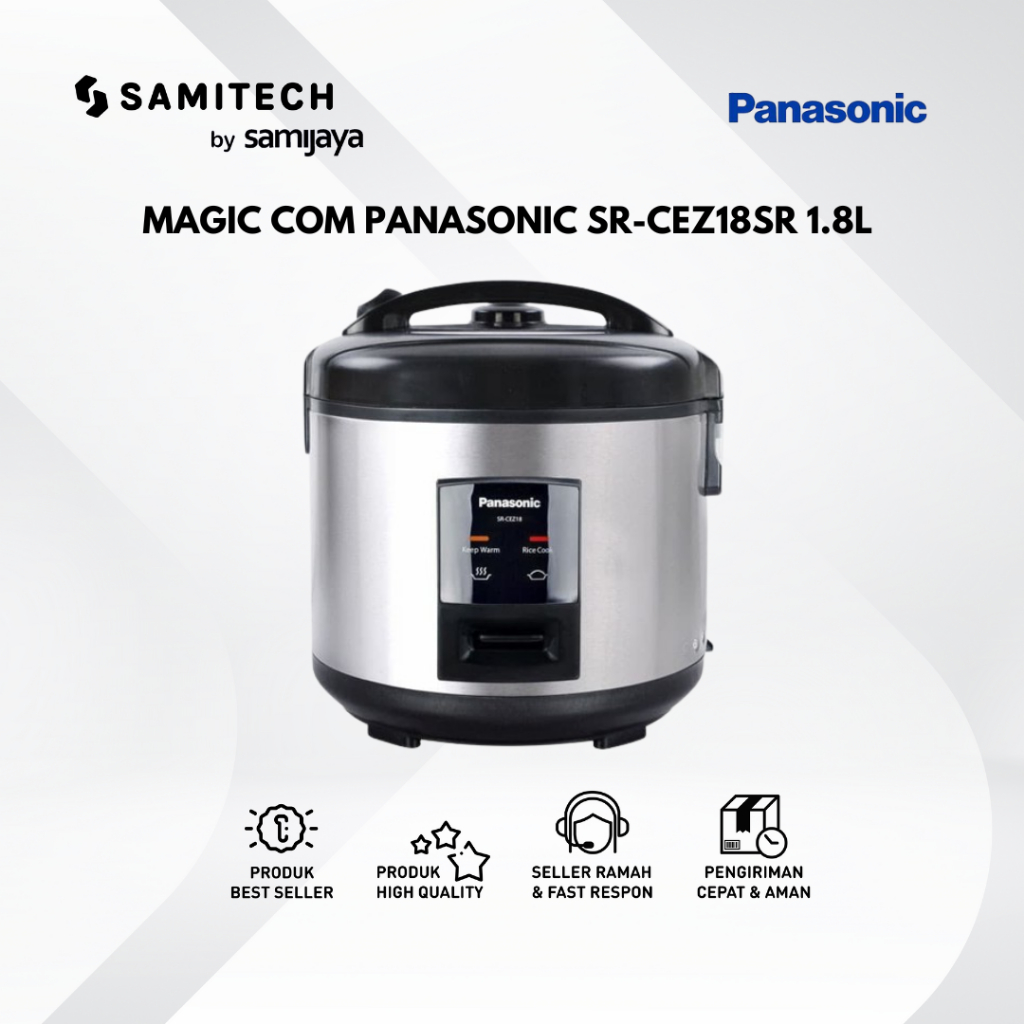 MAGIC COM PANASONIC SR-CEZ18SR SR-CEZ18 SR SR CEZ18 SR 1,8LITER