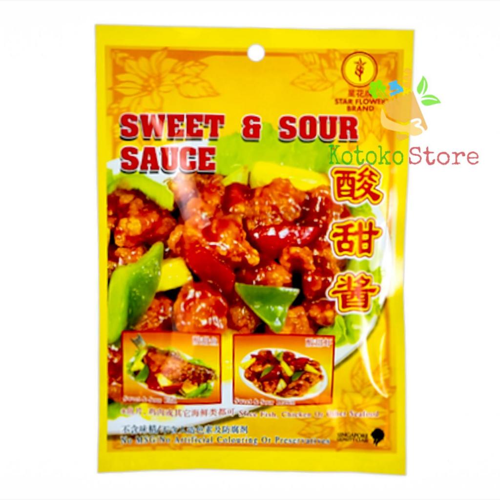 

Star Flower Brand Sweet And Sour Sauce / Saus Asam Manis 100gr