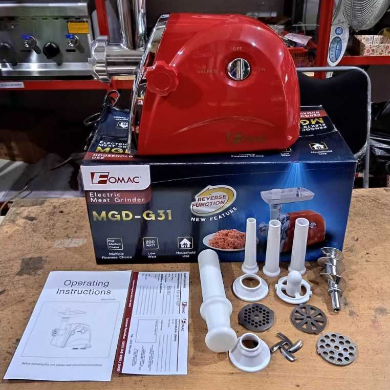 Penggiling Daging Listrik Giling Daging Listrik Gilingan Daging Listrik MGD-31 MGD31 FOMAC