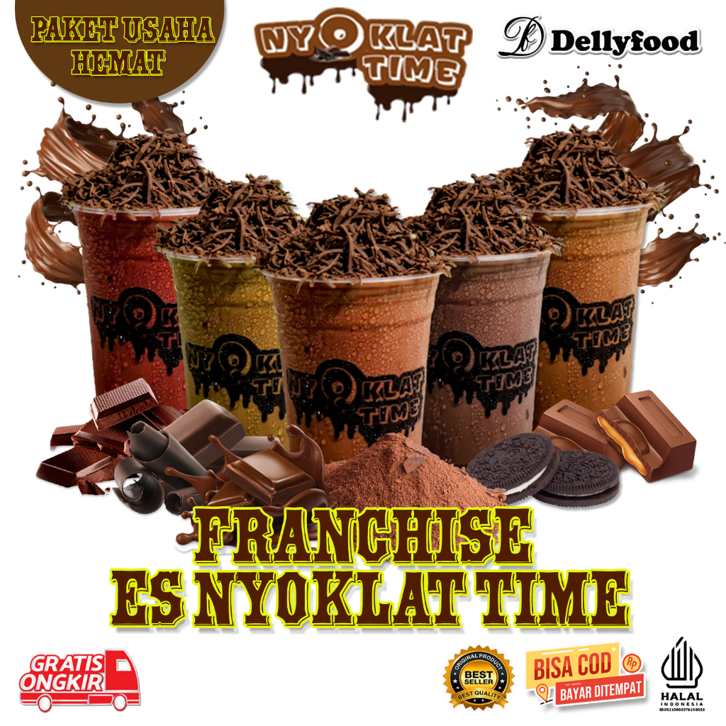 FRANCHISE NYOKLAT TIME / PAKET USAHA MINUMAN PAKET HEMAT