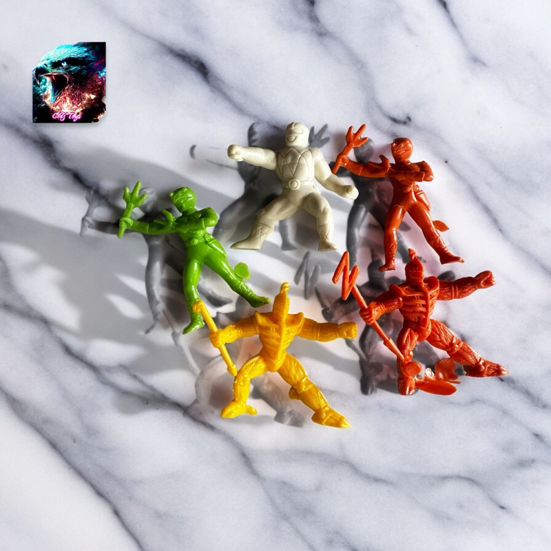 ↓ ROBOT POWER RANGER ISI 20 mainan robot