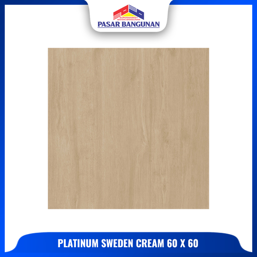 Keramik Platinum Sweden Cream Rec 60x60 KW 1 Matt