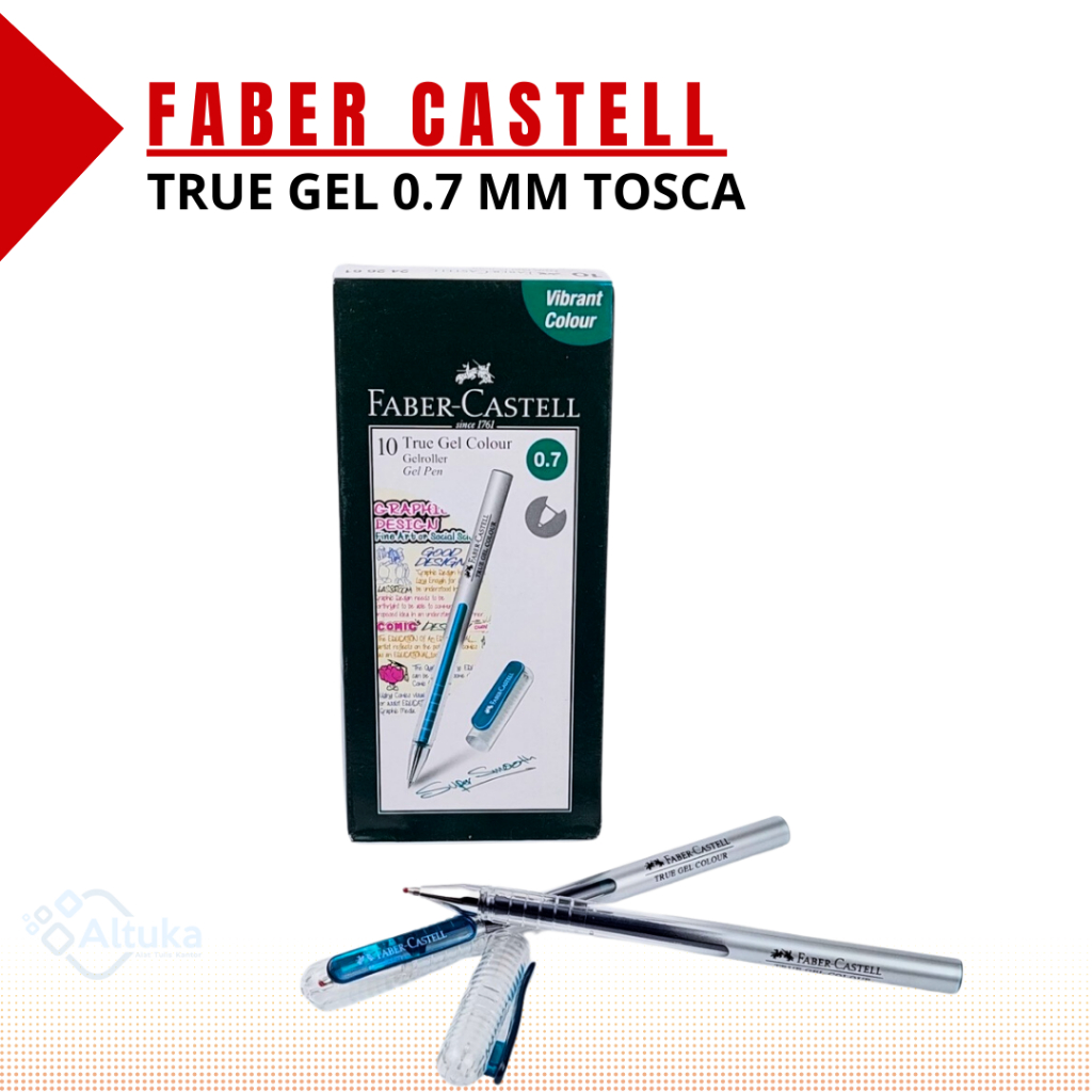 

Bulpen / Pen Undangan True Gel Faber Castel 0,7 Toska