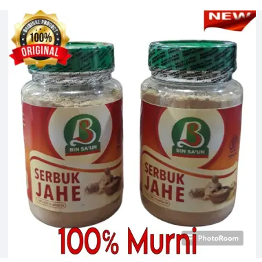 

Jahe Bubuk Murni Tanpa Gula Serbuk jahe Asli Tanpa Campuran 120gr