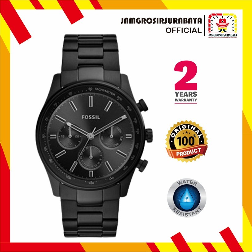 Jam Tangan Fossil Pria BQ2448 / BQ 2448 Original Garansi 2 Tahun Include Box Original